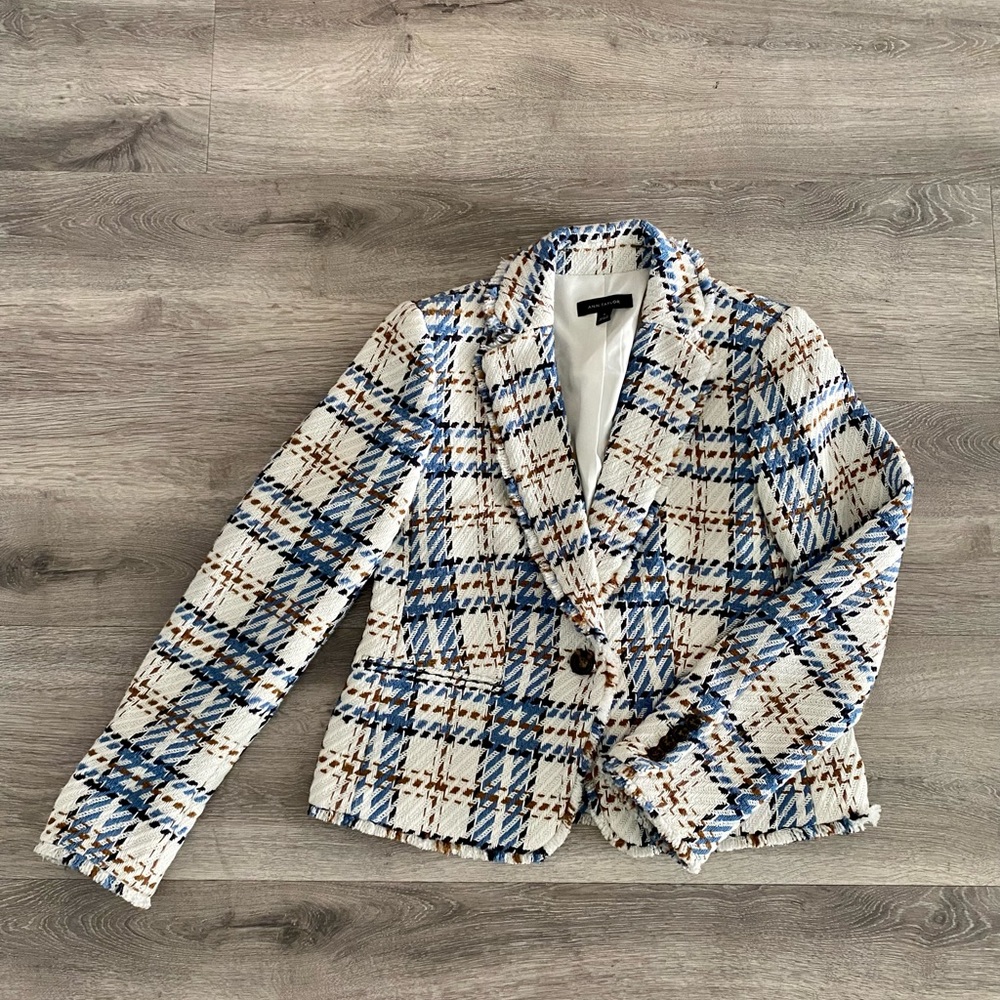 COPY - Brand new Ann Taylor houndstooth blazer